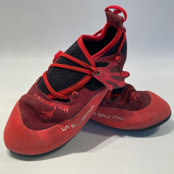 La Sportiva Stick It Youth Kids EU 34-35 US 2- 3 (ages 5-6)  rock climbing shoes - Picture 6 of 6